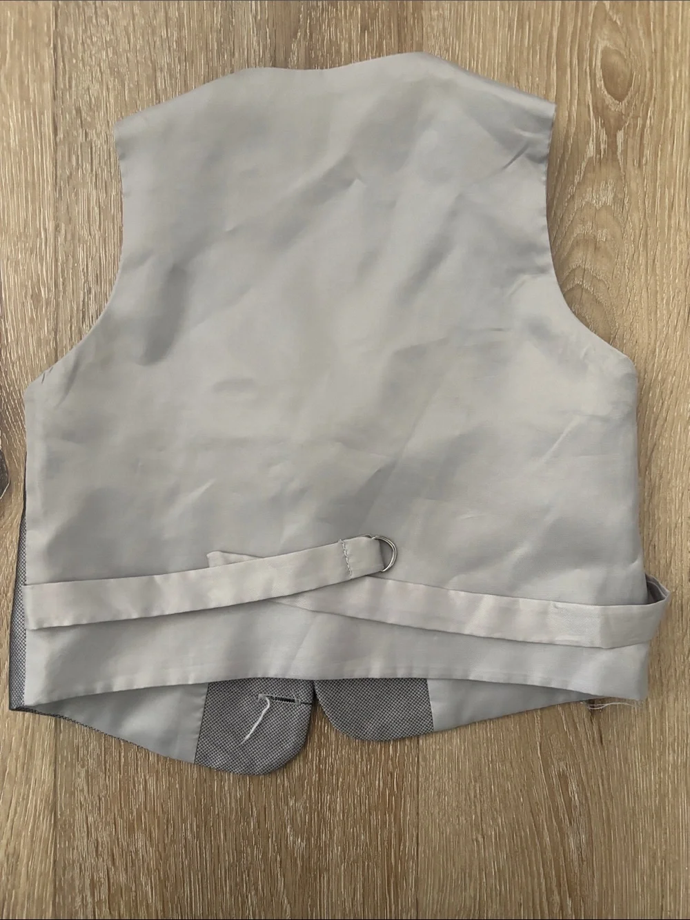 Boys' Silver-Gray three- Piece Suit Jacket & Trousers